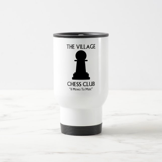 Caneca Térmica Clube de xadrez da vila (Centro)