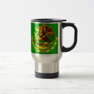 Caneca Térmica COA do México Dourado