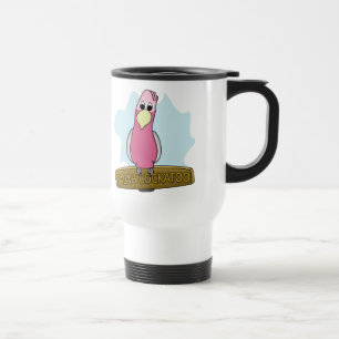 Caneca Térmica Cockatoo de Galah dos desenhos animados