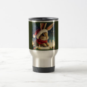 Caneca Térmica Coelho Natal 4