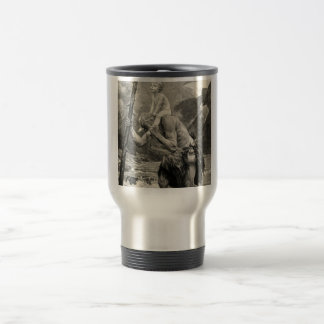 Caneca Térmica Cofre forte da proteção de Christopher de santo