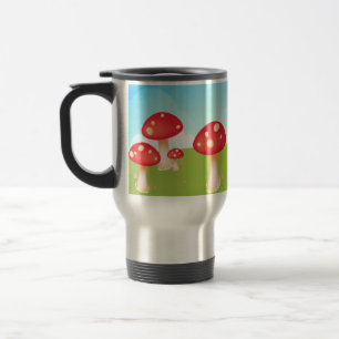 Caneca Térmica Cogumelos