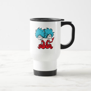 Caneca Térmica Coisa Um e Coisa Dois do Gato no Chapéu