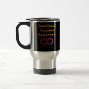 Caneca Térmica Colaborador de Ajuda Emocional - Dia de Trabalho C