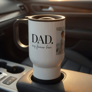 Caneca Térmica Colagem de Foto Moderna Amor Você Vô Presente Espe