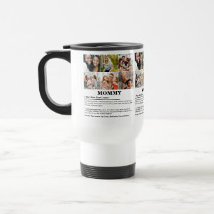 Caneca Térmica Colagem de Fotografias Personalizada Definição 6 d