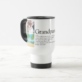 Caneca Térmica Colagem de Fotos com Definição de Avós