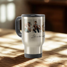 Caneca Térmica Colagem de Fotos do Tio 5 Colagem de Imagens