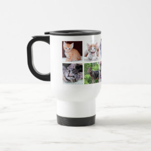 Caneca Térmica Colagem de Fotos Pet da Família