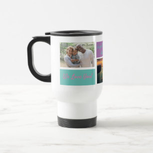 Caneca Térmica Colagem Personalizada 3 Foto Vovó Personalizada