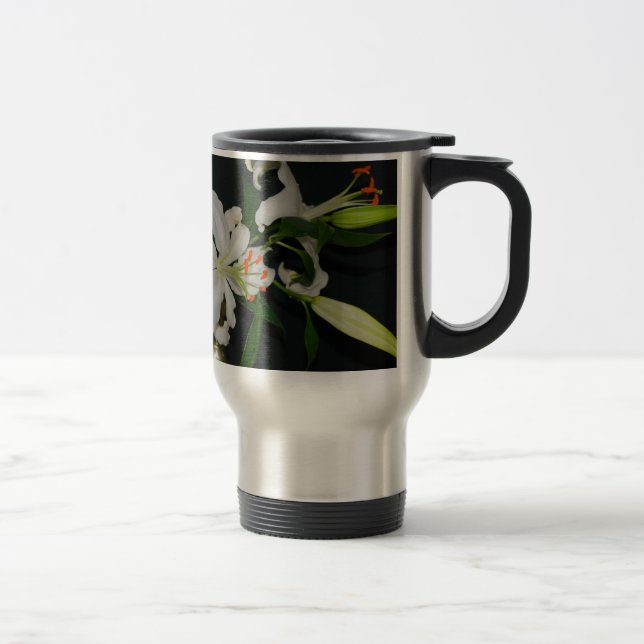 Caneca Térmica Coleção de Design e Flores irlandesas (Direita)