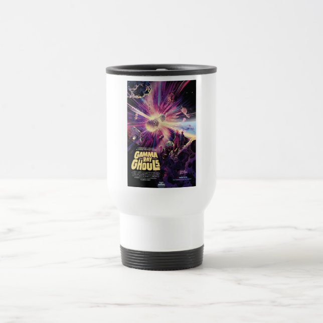 Caneca Térmica Colisão Cósmica de Kilonova Ray Burst Pulsares Gam (Centro)