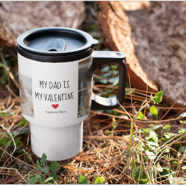 Caneca Térmica Collage Photo | Meu Pai É Meu Presente Namorados