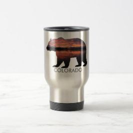 Caneca Térmica Colorado Bear | Sunset | Prata