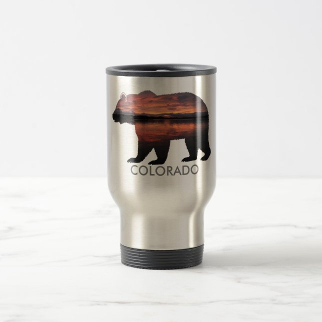 Caneca Térmica Colorado Bear | Sunset | Prata (Centro)