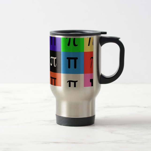 Caneca Térmica colorblock feliz pi dia (Direita)