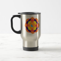 Colorida Lotus Flower Yin & Yang Mandala