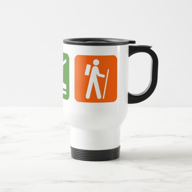Caneca Térmica Coma a caminhada do sono (Direita)