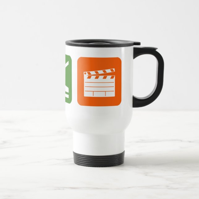 Caneca Térmica Coma a produção do filme do sono (Direita)