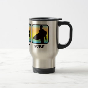 Caneca Térmica Coma, durma, surfe