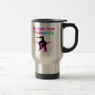 CANECA TÉRMICA COMA, GINÁSTICA DO COMBOIO DE SONO
