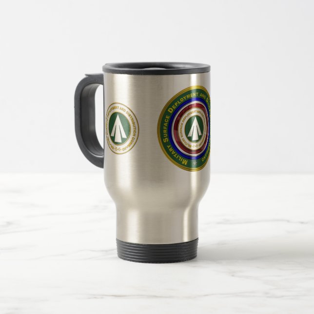 Caneca Térmica Comando de Distribuição de Implantação de Superfíc (Frente Esquerda)