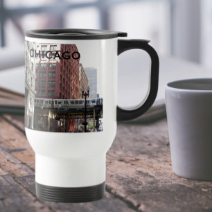 Caneca Térmica Comboio em loop em Chicago