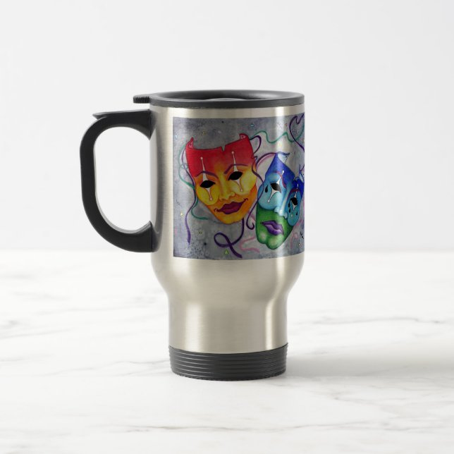 Caneca Térmica Comédia e Tragédia (Esquerda)