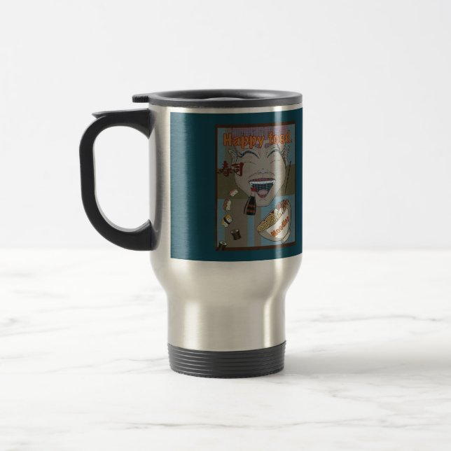 Caneca Térmica Comida feliz (Esquerda)