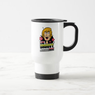 Caneca Térmica "Como gráfico desgrenhado do homem Groovy"