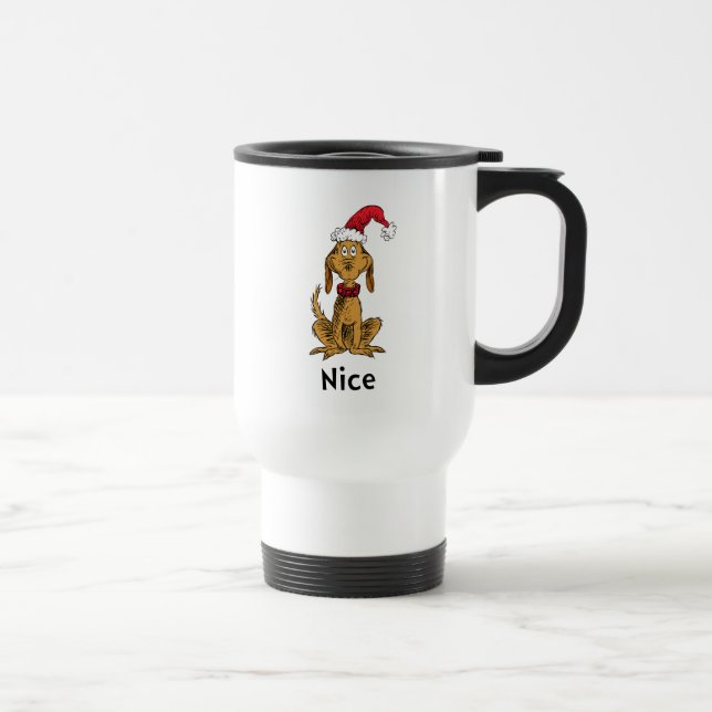 Caneca Térmica Como o Grpolegadas roubou o Natal | Max é Nice (Direita)