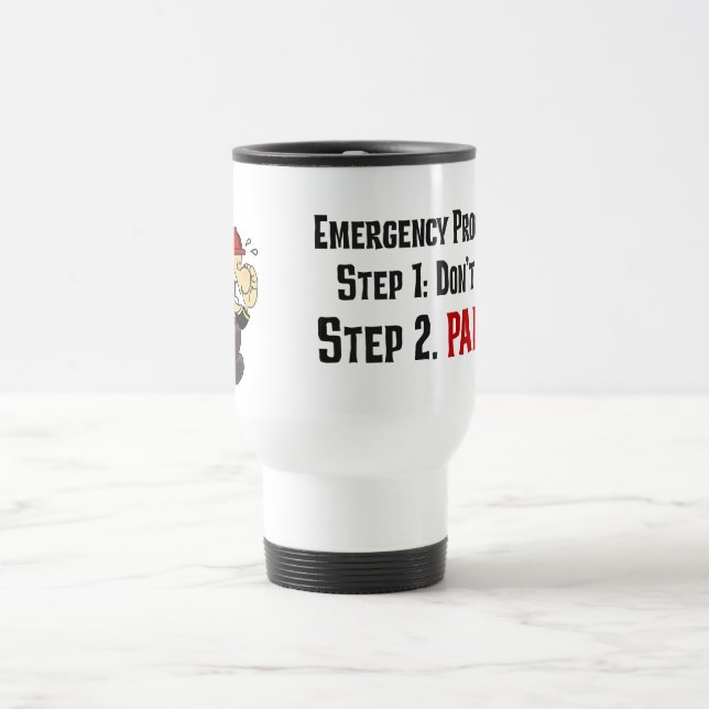 Caneca Térmica Como os bombeiros respondem à sua emergência (Centro)