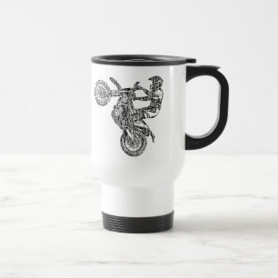 Caneca Térmica Competência da motocicleta
