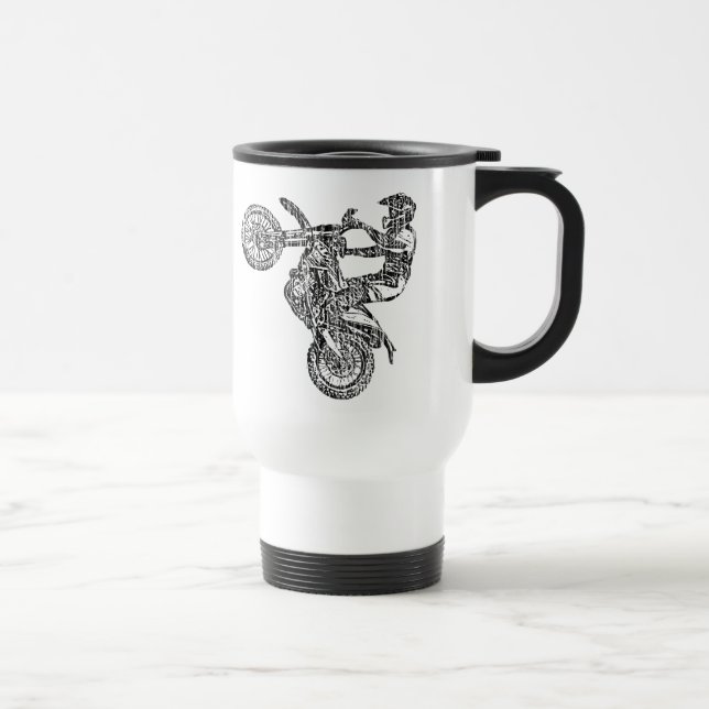 Caneca Térmica Competência da motocicleta (Direita)