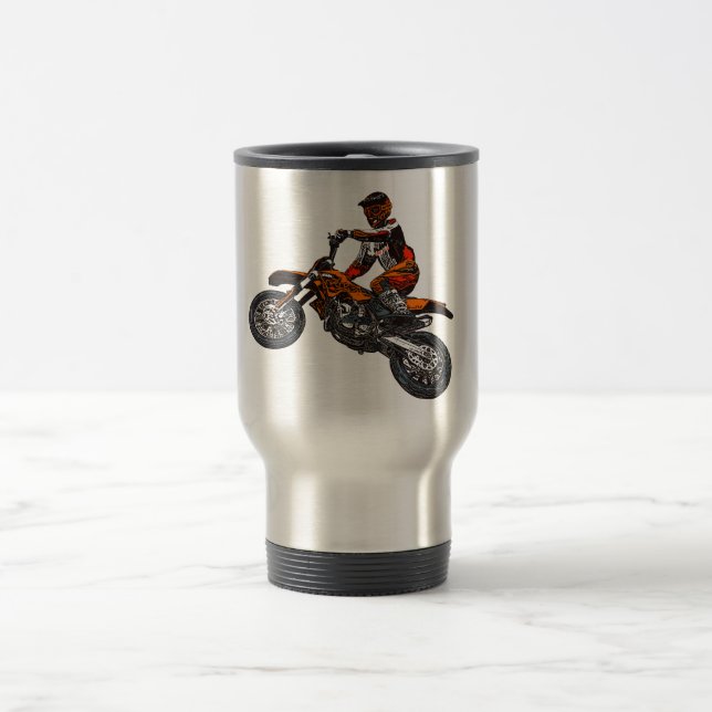 Caneca Térmica Competência da motocicleta (Centro)