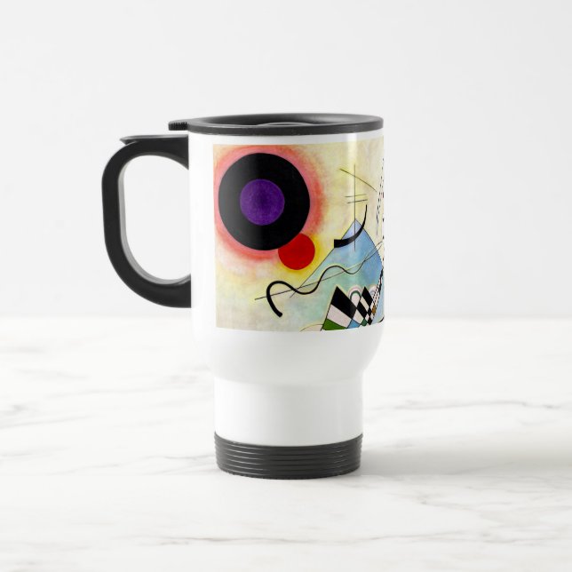 Caneca Térmica Composição Kandinsky 8 (Esquerda)