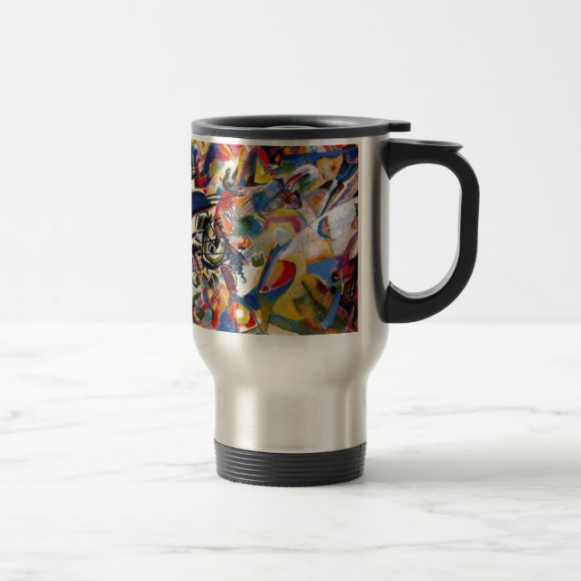 Caneca Térmica Composição VII de Kandinsky (Direita)