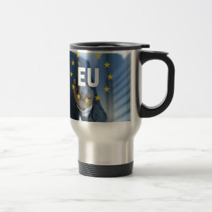 Caneca Térmica Conceito de ecrã táctil da União Europeia