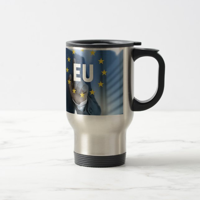 Caneca Térmica Conceito de ecrã táctil da União Europeia (Direita)