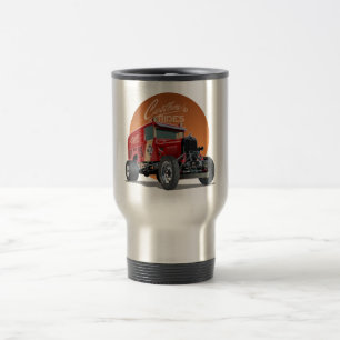 Caneca Térmica Conceito personalizado de carro de retrocorrida