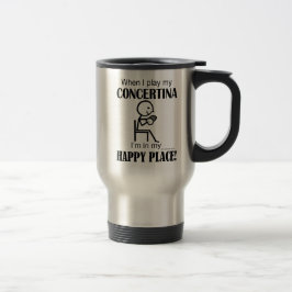 Caneca Térmica Concertina Happy Place