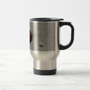 Caneca Térmica Concha romântica na praia da Flórida
