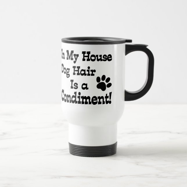 Caneca Térmica Condimento de Cabelo de Cachorro (Direita)