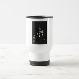 Caneca Térmica Conferência de John Kennedy 35º Presidente dos EUA