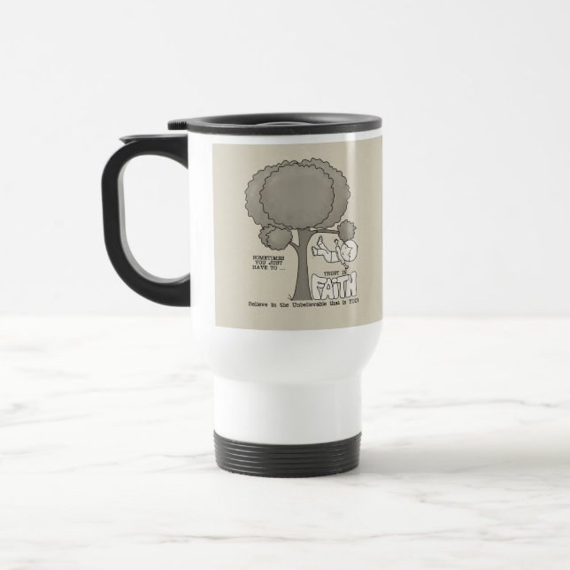 Caneca Térmica Confiança na Fé (Esquerda)