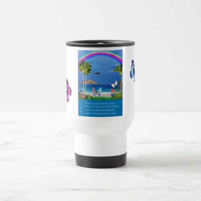 Caneca Térmica Confiança no Lorde Proverbs (Centro)