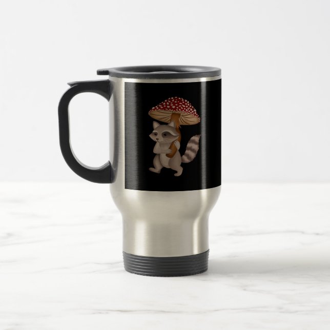 Caneca Térmica Conrad The Raccoon Classic (Esquerda)