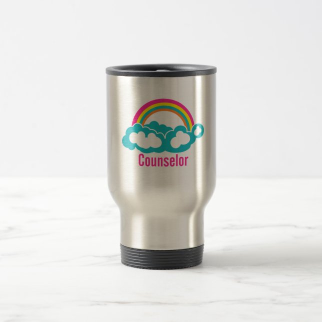 Caneca Térmica Conselheiro do Arco-Íris Cloud (Centro)