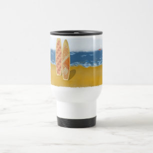 Caneca Térmica Conselhos surfs Na Praia