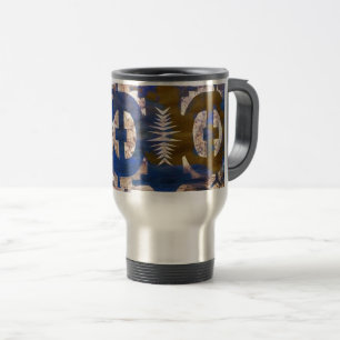 Caneca Térmica Constelação Primitiva Abstrata Geométrica